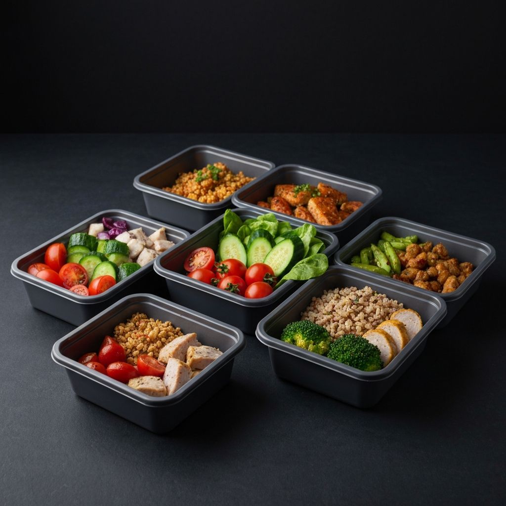 Premium balanserad måltidsbox med leverans